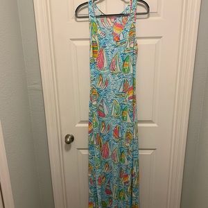 Lilly Pulitzer You Gotta Regatta L maxi dress